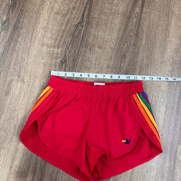 Aviator Nation 5 Stripe Red Flex Board Shorts Sz XS - Picture 5 of 9